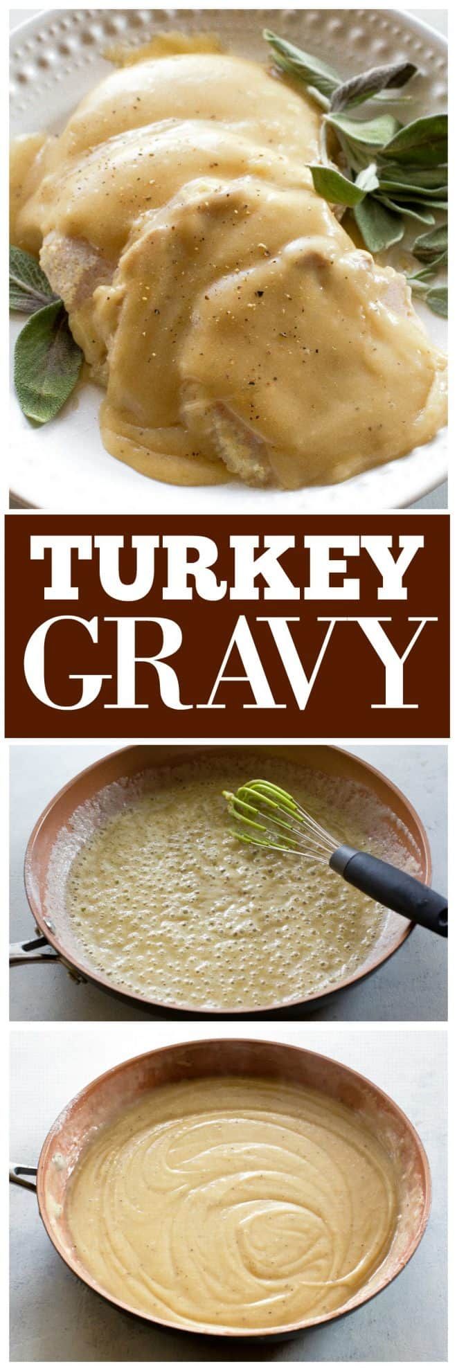 turkey gravy is an easy and delicious side dish for thanksgiving or any holiday dinner