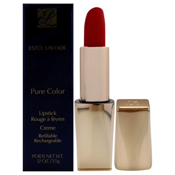 This long lasting lipstick saturates lips with statement-making, wearable color designed to flatter all skintones. High-performance lipstick stays color true and wears for 10 impactful hours while resisting bleeding, feathering and creasing. Creme Lipstick, Long Lasting Lipstick, Women Men Shoes, Lipstick Lip, Estee Lauder, Pure Color, Color Trends, Wedding Shop, Lip Makeup