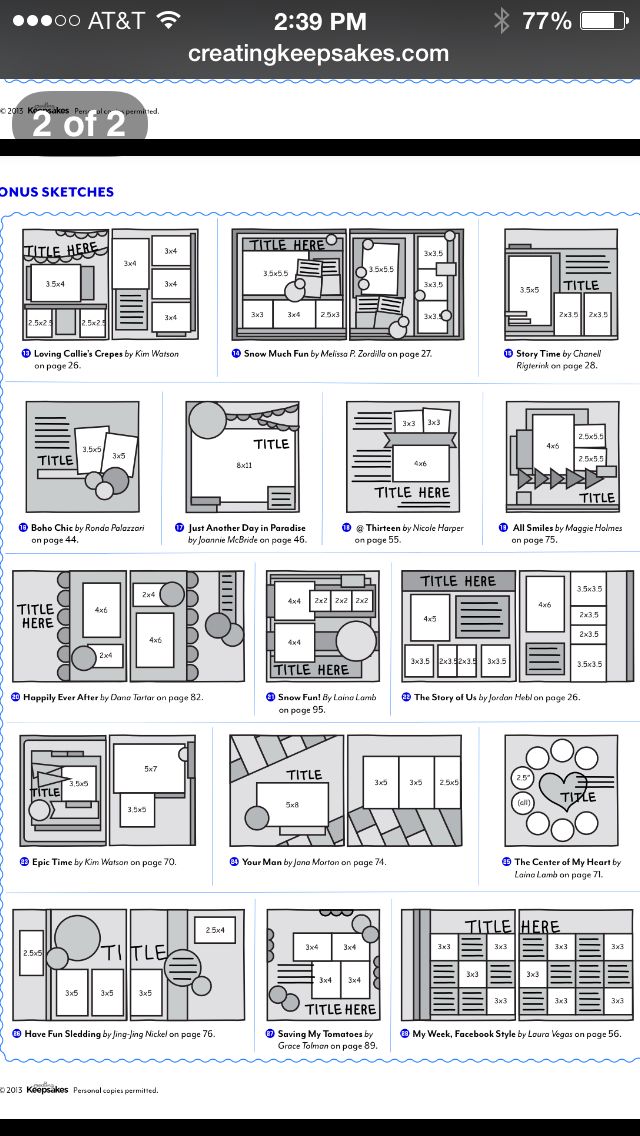 the layout sheet for an interior design project