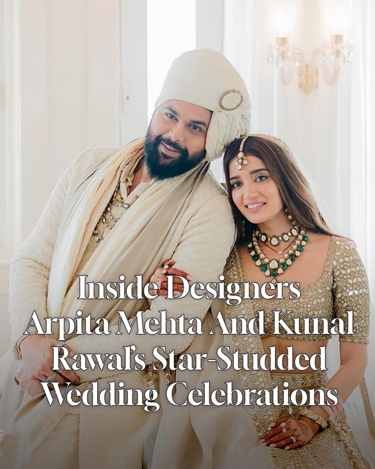 Take a peek inside designers Arpita Mehta and Kunal Rawal’s star-studded wedding celebrations. There's trendy fashion, sentimental touches and a bunch of sweet somethings shared between the designer couple in here. 🔗 TAP LINK IN BIO!

#realwedding #khushmag #khushwedding #ArpitaMehta #KunalRawal #celebritywedding #indianwedding #hinduwedding Arpita Mehta, Kunal Rawal, Mehndi Ceremony, Wedding Planning Timeline, Wedding Inside, Beauty Hair Makeup, Asian Bride, Hindu Wedding, Wedding Videography