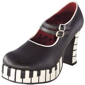 Music Shoes, Dr Shoes, Funky Shoes, Piano Keyboard, Piano Keys, Mia 3, Emo Outfits, Music Fashion, Dream Clothes