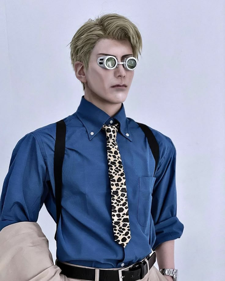 Cosplayer IG - marunrun0 Jujutsu Kaisen Cosplay, Kento Nanami, Color Hairstyles, Studio Photography Poses, Nanami Kento, Outfit Png, Costumes For Teens, Male Cosplay, Cosplay Characters