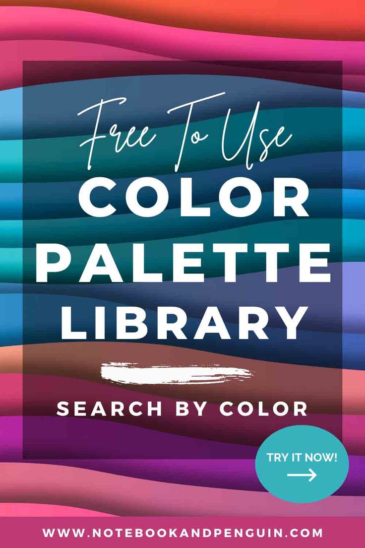 the text free to use color palette library search by color on top of an abstract background