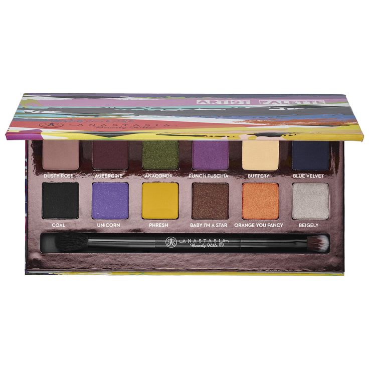 Anastasia Beverly Hills Artist Eyeshadow Palette Anastasia Beverly Hills Palette, Summer Eyeshadow, Best Eyeshadow Palette, Wholesale Makeup, Best Eyeliner, Best Eyeshadow, Artist Palette, Beauty School, Makeup Obsession