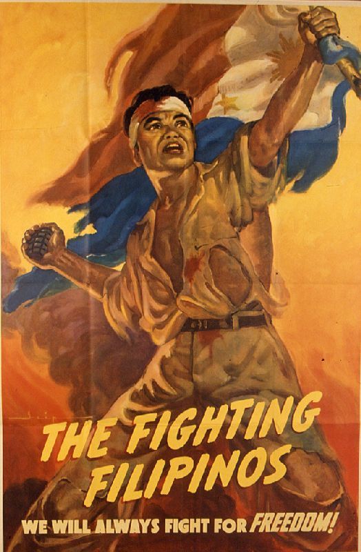 History In Posters : Photo Filipino Design, Wwii Propaganda Posters, Ww2 Propaganda Posters, Ww2 Propaganda, Wwii Propaganda, Ww2 Posters, Wwii Posters, Filipino Tattoos, Filipino Art