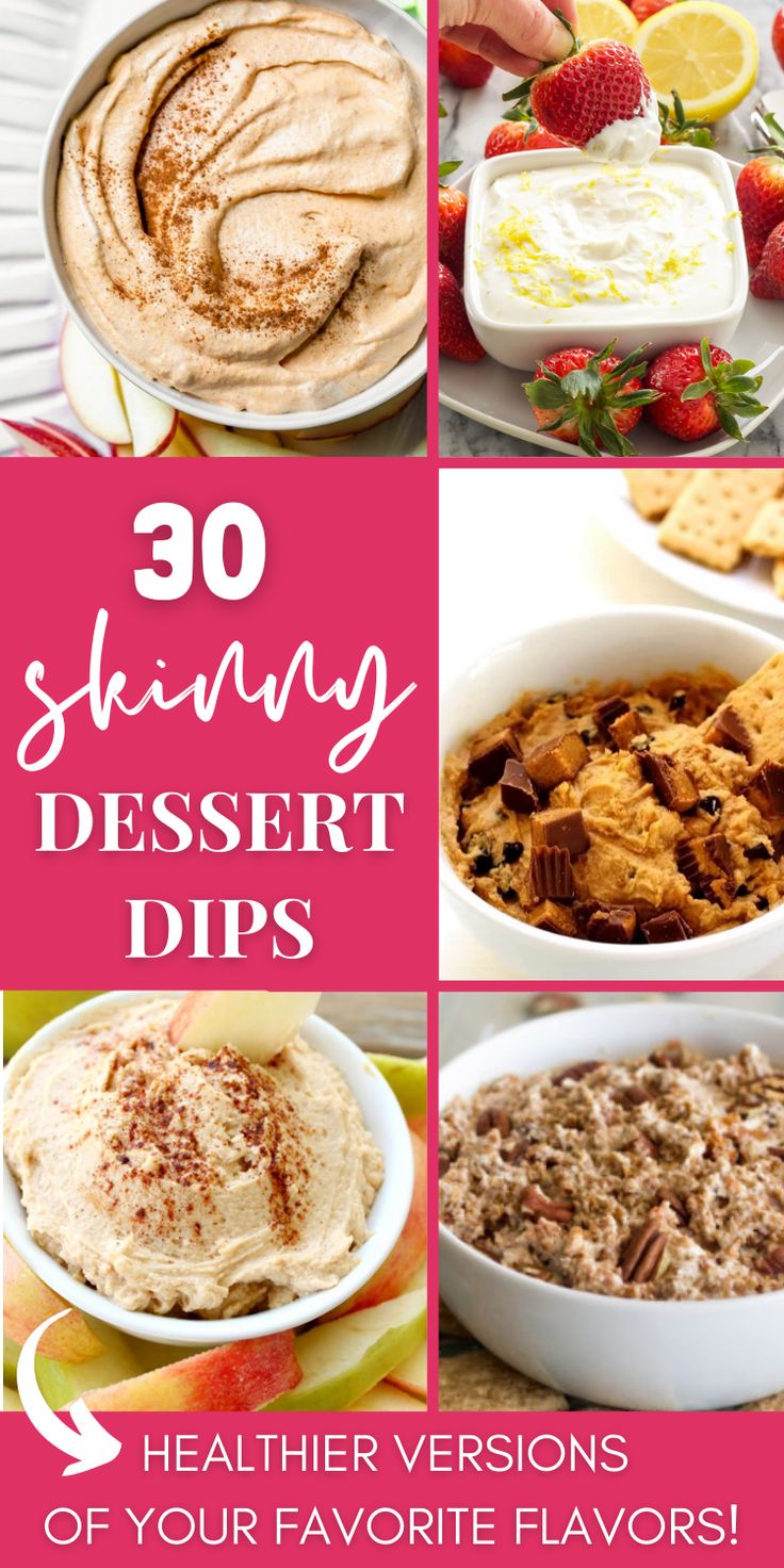 the top ten healthy dessert dips