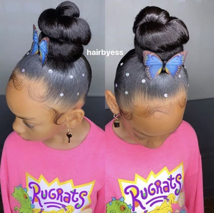 Kid Bun Hairstyles, Toddler Updo Hairstyles Wedding, Catch Up Hairstyles, Pig Tail Buns, Pageant Hair For Kids, Kids Updo Hairstyles, Wedding Hairstyles For Girls, Pretty Long Hair, Kid Braids