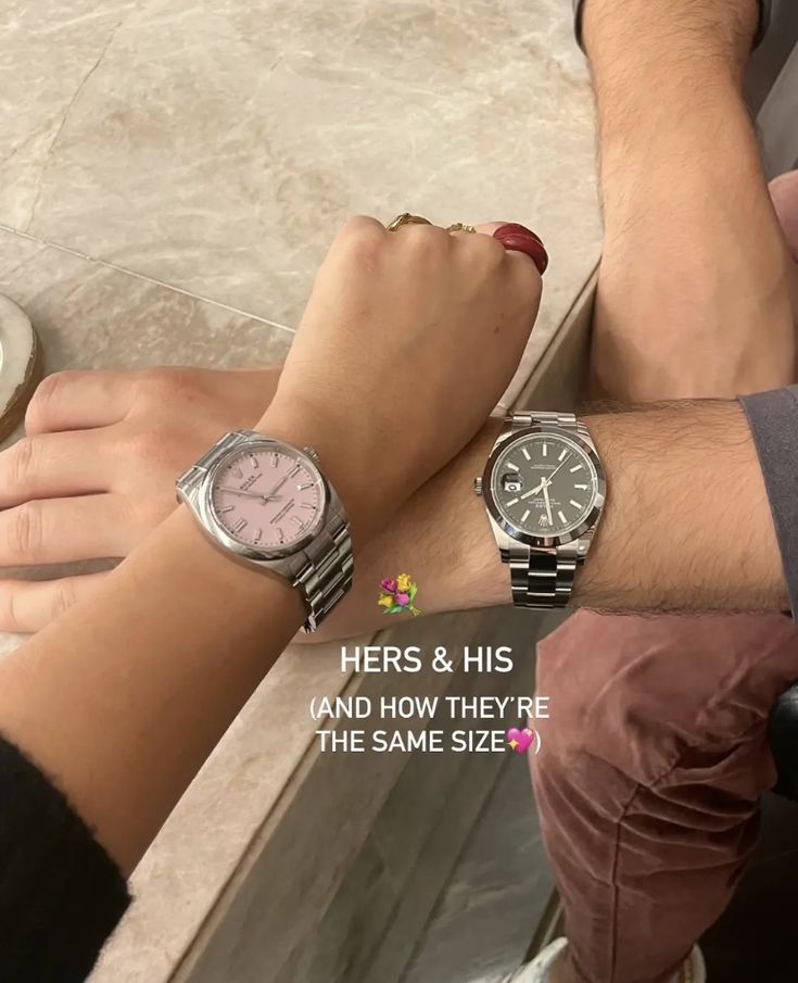 His And Hers Rolex, His And Hers Watches, She & Him, Rolex