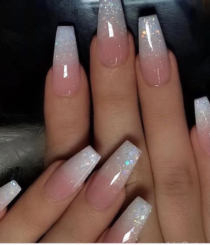 Bright Summer Acrylic Nails, Ombre Acrylic Nails, White Acrylic Nails, Nails Polish, Acrylic Nails Coffin Short, Summer Acrylic Nails, Pink Acrylic, Halloween Nail Designs, Trim Nails