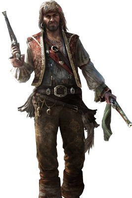 Calico Jack (Jack Rackham) - another famous pirate who appears in Assassins Creed IV: Black Flag - Characters | Basic info - Basic info - Assassins Creed IV: Black Flag Game Guide & Walkthrough Pirate Concept, Light Armor, Dual Swords, Assassin's Creed Black, Deciduous Forest, Assassins Creed Black Flag, Edwards Kenway, Pirate Art, Heroic Fantasy