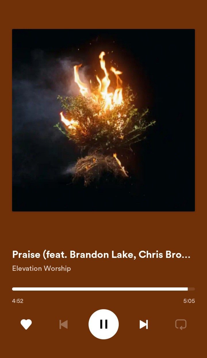 an iphone screen with the words praise east, brandon lake, christ bros on it