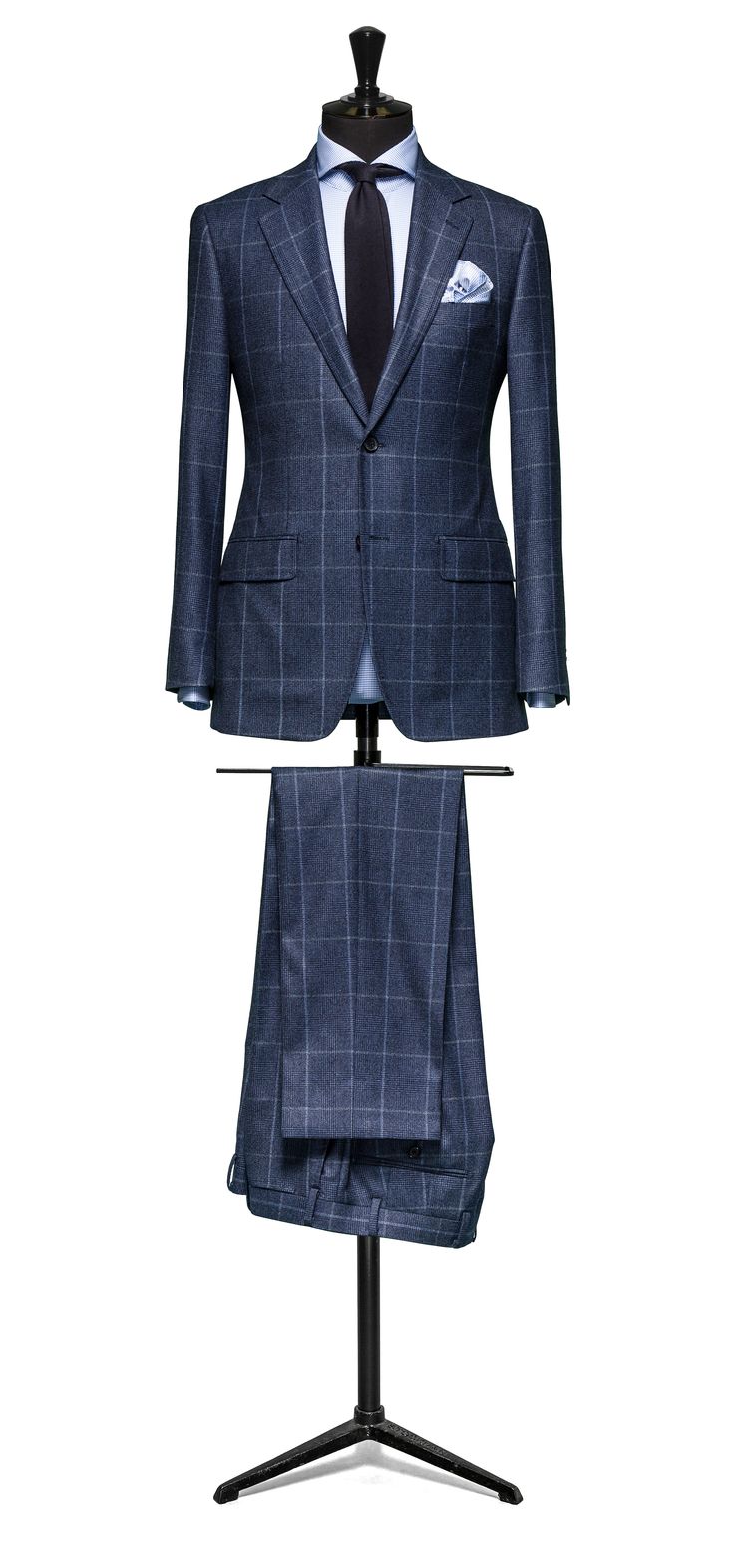 Blue suit Glencheck blue windowpane S120 http://www.tailormadelondon.com/shop/tailored-suit-fabric-4339-check-blue/ Men Suits Black, Men Suits Wedding, Bespoke Suits, Der Gentleman, Suits Wedding, Bespoke Suit, Suit Shirts, Sharp Dressed Man, Men’s Suits