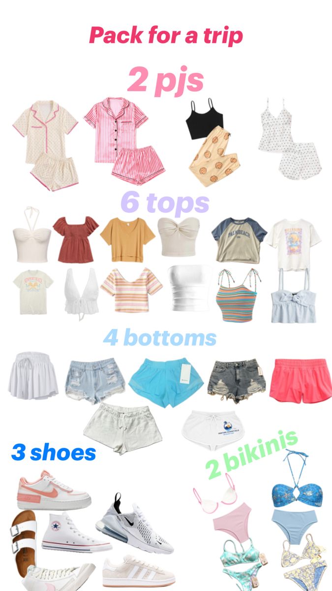 Road Trip Bag, Pack For A Trip, Vacation Packing List, Cute Beach Outfits, Travel Bag Essentials, Preppy Jewelry, Summer Vacation Outfits, Casual Preppy Outfits, Cute Preppy Outfits