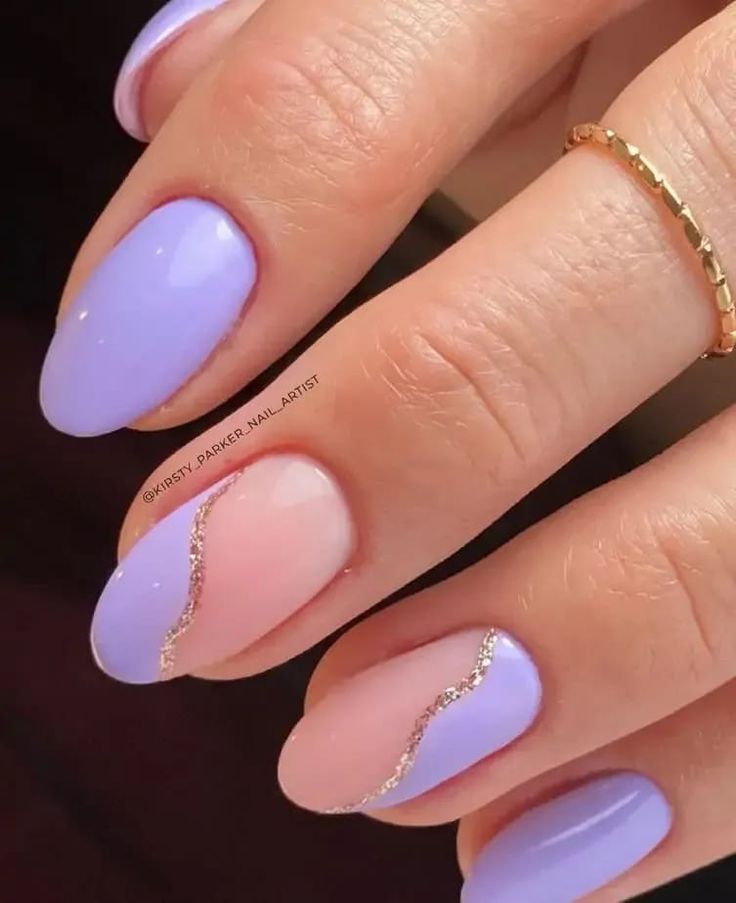 Purple nails ideas with long or short acrylic in light | dark shades. Simple cute aesthetic for summer with extra sparkle. Summer Nail Ideas Almond, Lilac Nails Design, Light Purple Nails, Hoco Nails, Kutek Disney, Purple Nail Art, Lilac Nails, Purple Acrylic Nails, Purple Nail Designs