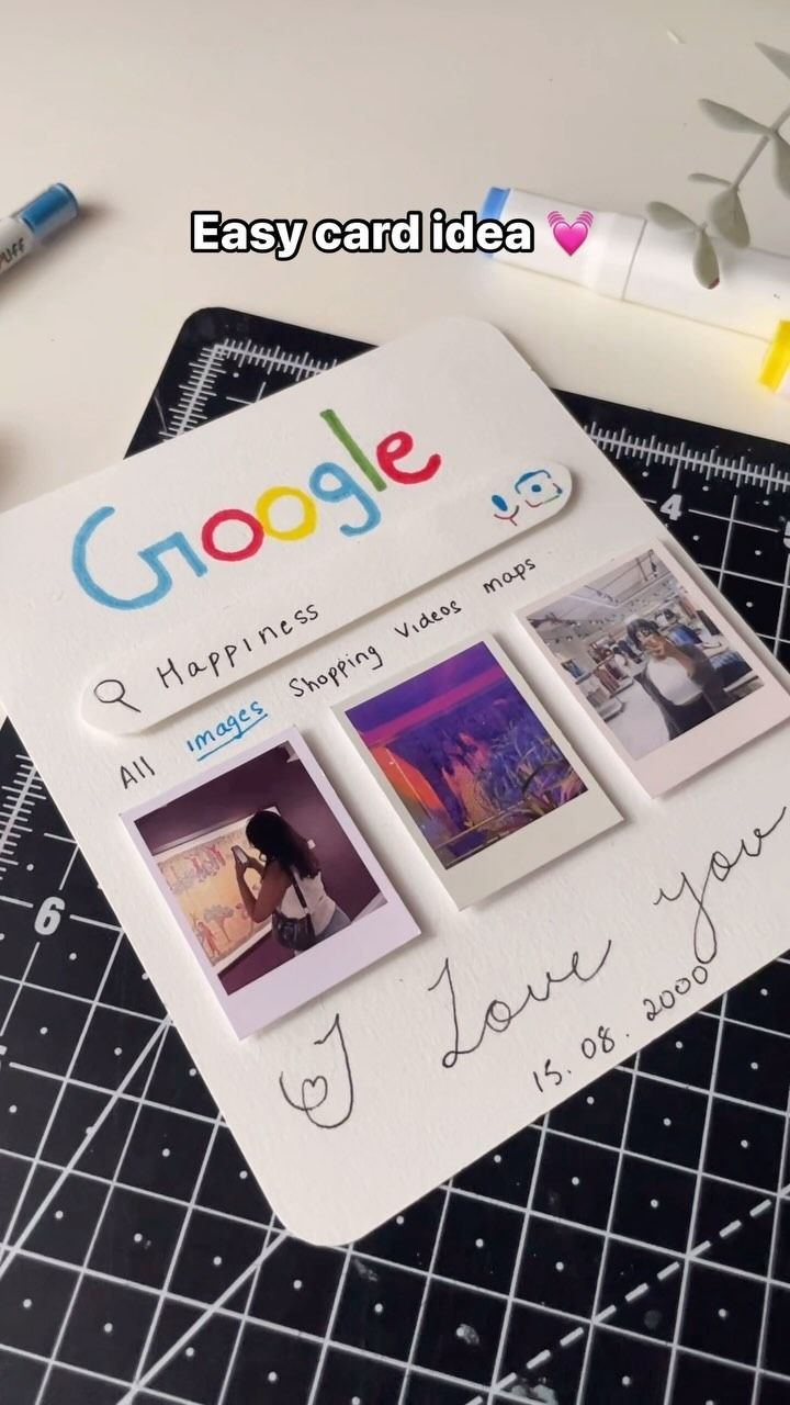 an easy way to use google as a card holder