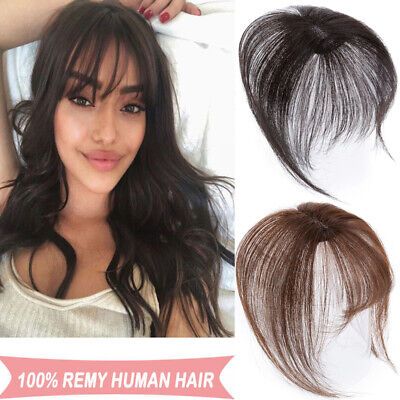 ad eBay - 360° Cover Fringe Bangs 100% Remy Human Hair Extensions Clip In Hairpiece Topper - Buy Now, click the link (eBay) Hair Extensions Clip, Extensions Clip In, 100 Human Hair Extensions, Fringe Bangs, Wispy Bangs, Remy Human Hair Extensions, 100 Remy Human Hair, Styling Products, Clip In Hair Extensions