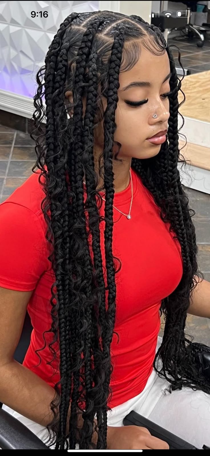 Braids To Get For Your Birthday, Black Hair Ideas Braids, Coi Lorey Hair Braids, Hairstyle Ideas Black Women Braids, Cute Hairstyle Braid, Braided Hairstyles For Teens For School, New Braided Hairstyles 2024, Hairstyle Black Women Braided, Coo Leray Braids