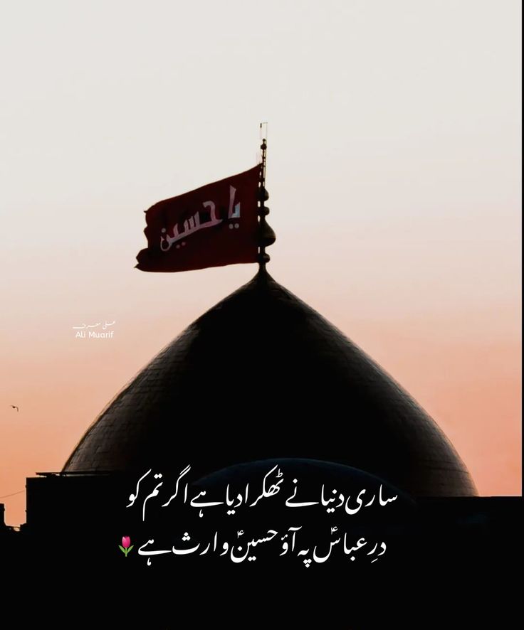 an image of a flag on top of a building with the sky in the background