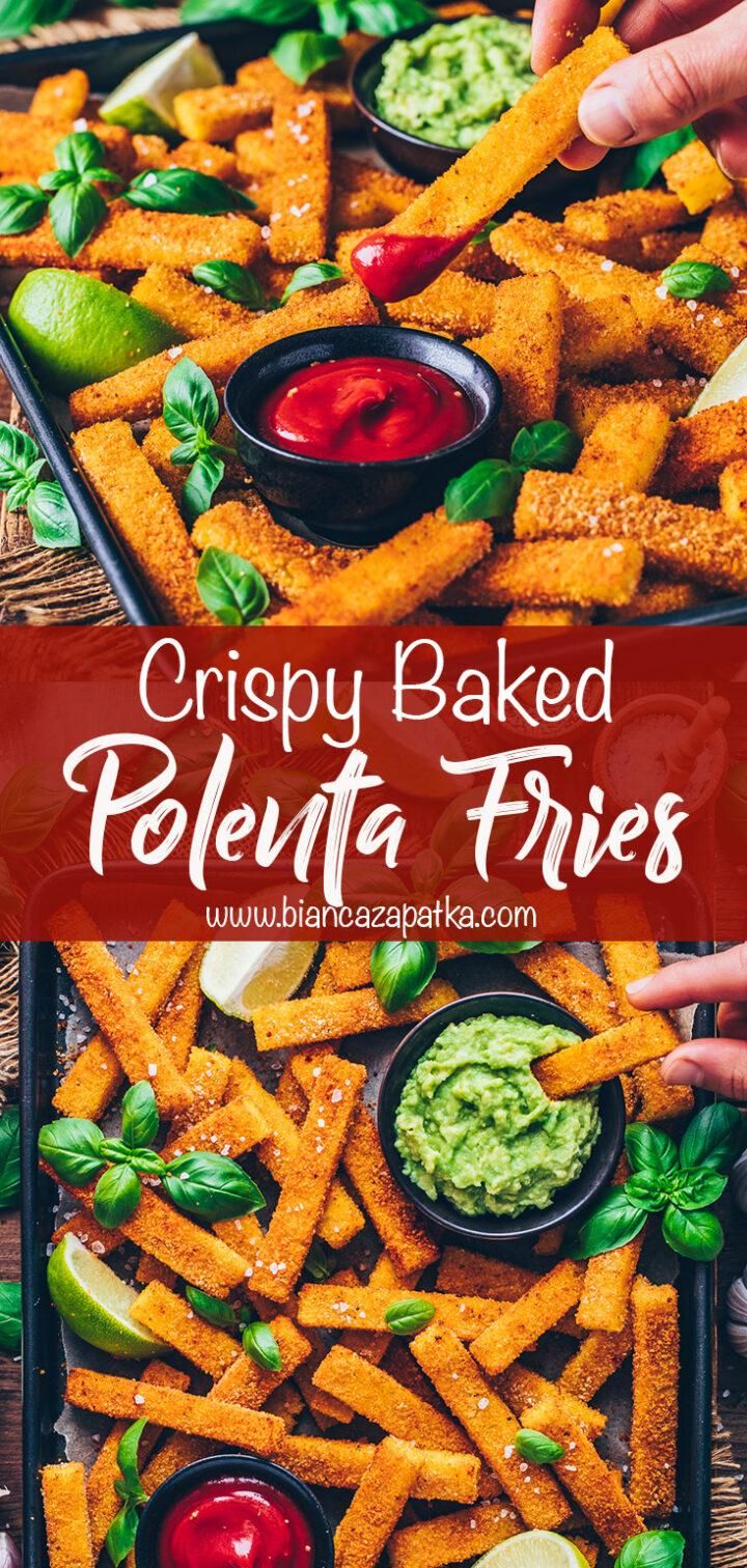 crispy baked pejeta fries with guacamole and salsa on the side