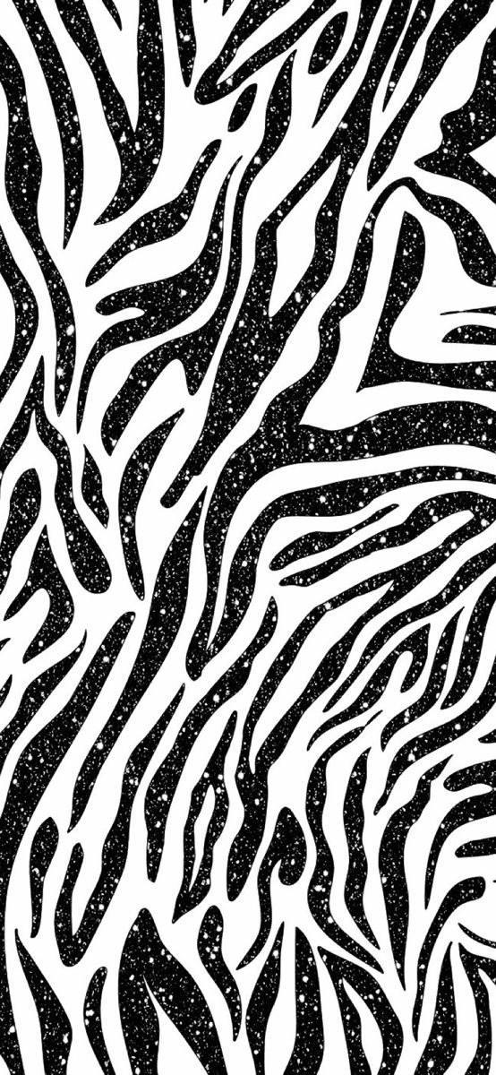 an abstract black and white zebra print