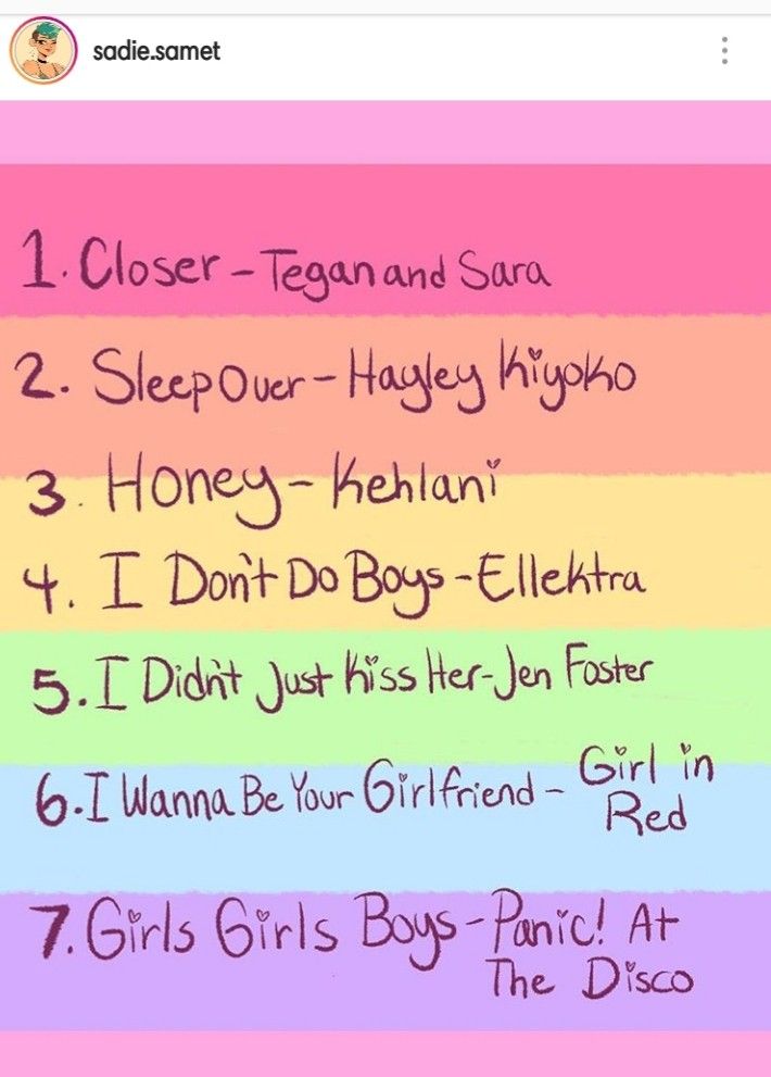 the top ten girls's names in different colors