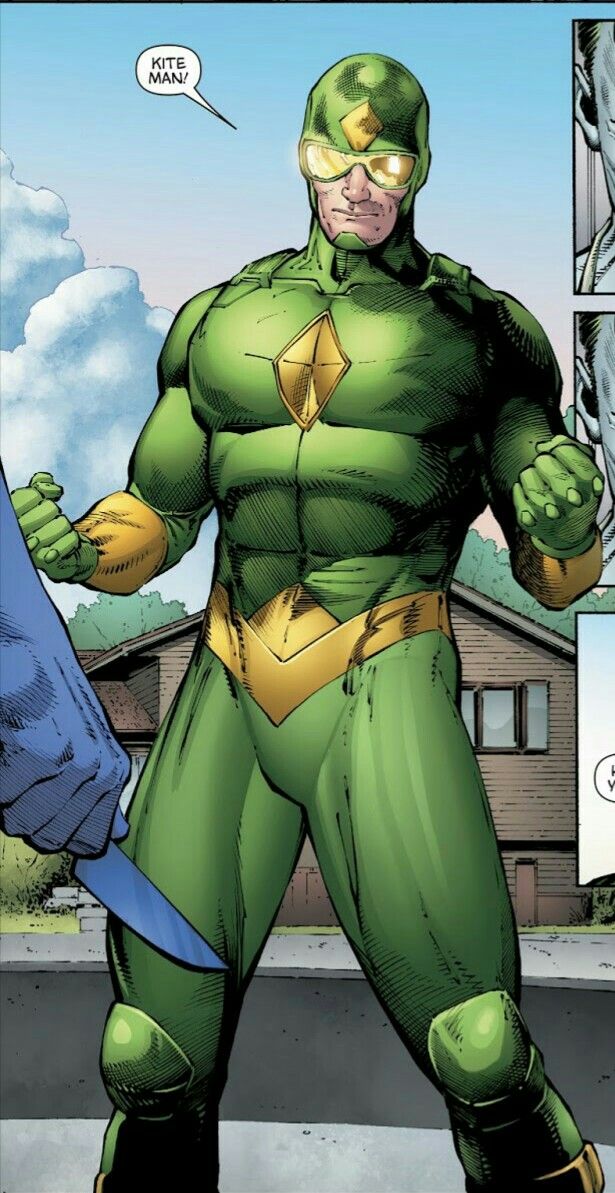 the green lantern is standing in front of a building with his hands on his hips