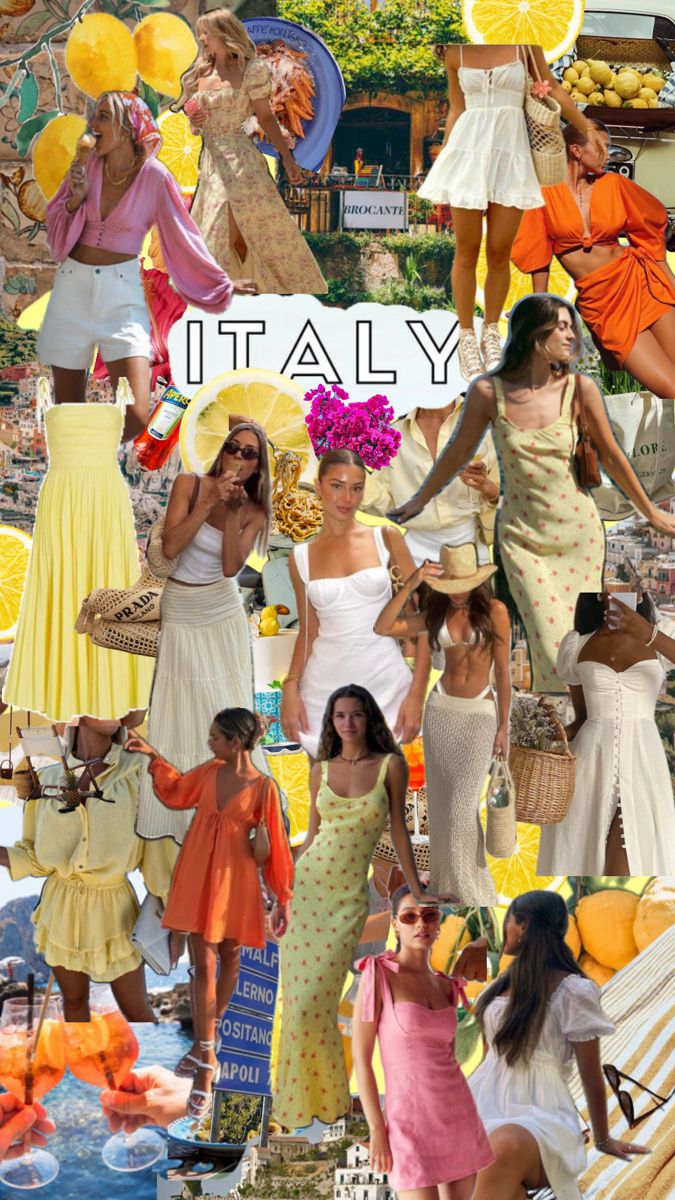 Italy, Italy mood, Italy aesthetic, Italy summer, Italy outfits, outfit, summer, summer outfit, dress, summer dress, lemon, lemon vibes, Italian Aesthetic Outfit, Italian Aesthetic Fashion, Dolce Vita Outfit, Summer Italy Outfits, Summer Outfits Italy, Summer Europe Outfits, Summer Outfit Dress, Eurotrip Outfits, Italy Vacation Outfits