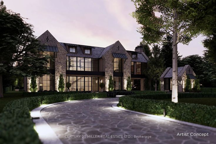 this is an artist's rendering of a luxury home in the suburbs of atlanta