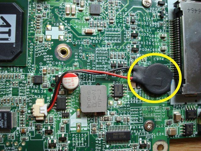 the yellow wire is connected to the motherboard