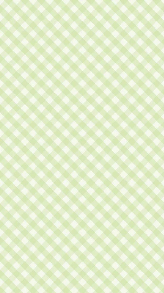 a green and white gingham checkered background