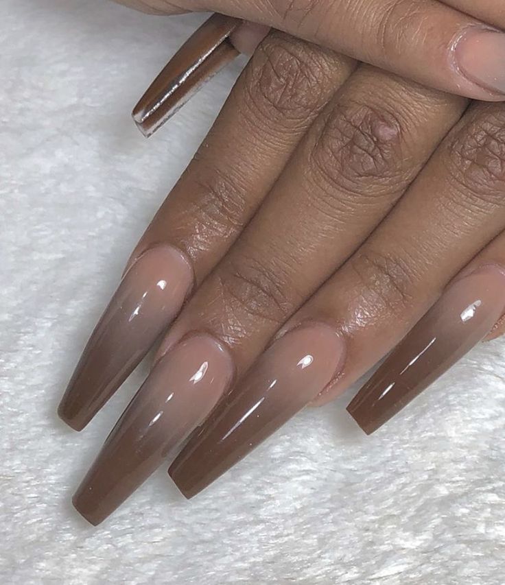 Plain Acrylic Nails, 22 Nails, Neutral Nails Acrylic, Black Ombre Nails, Coffin Nails Ombre, Graduation Nails, Colored Acrylic Nails, Ombre Nail Designs, Exotic Nails