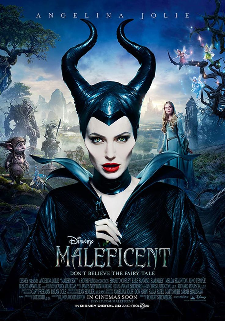 maleficent dvd cover with maleficent in the background and an image of malefi