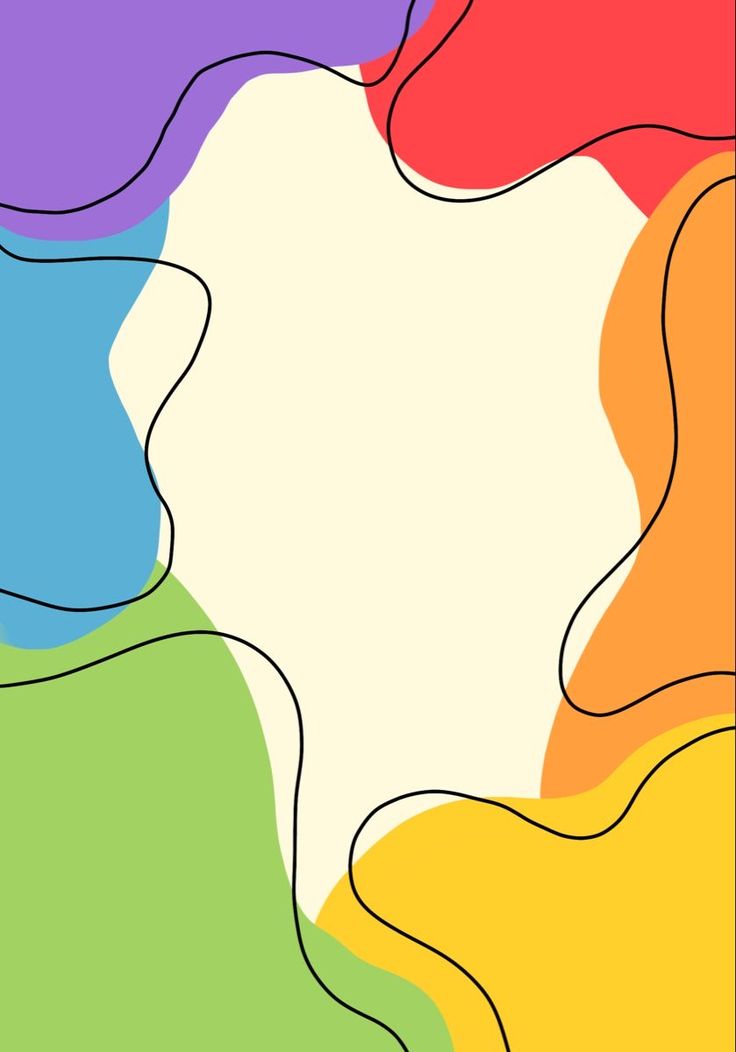 an abstract background with different colors and shapes