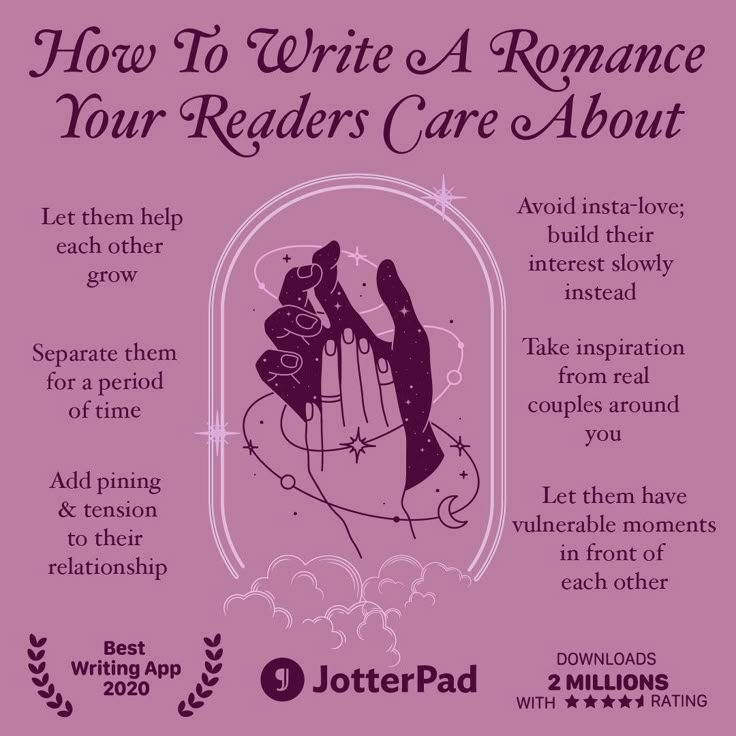 a poster with the words how to write a romance your readers care about on it