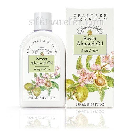 Body Lotion Packaging, Crabtree And Evelyn, Rose Body Lotion, Almond Blossoms, Random Products, Hand & Foot Cream, Packaging Template Design, Illustration Packaging, Makeup Package