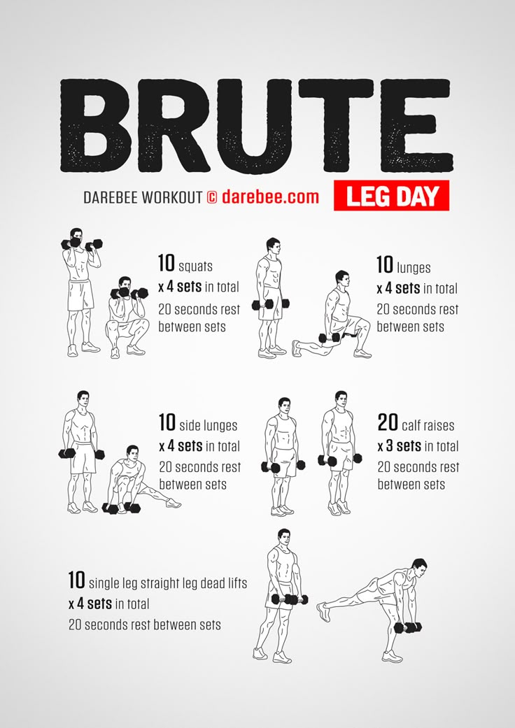 a poster with instructions for how to do an exercise