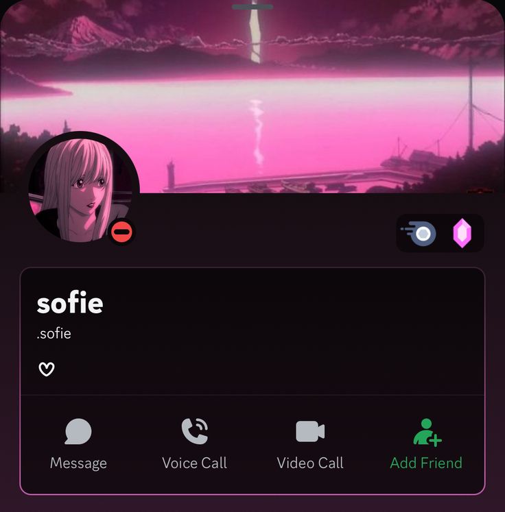 an animated video call is displayed on the phone screen, and it appears to be someone's profile