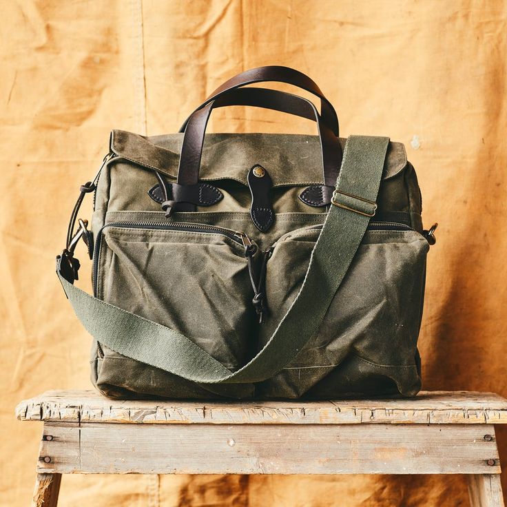 24-Hour Tin Briefcase | Filson Filson 24-hour Tin Briefcase, Filson Bag Briefcases, Filson Briefcase, Waxed Canvas Duffle Bag, Filson Bags, Wax Canvas, Canvas Duffle Bag, Vintage Shoulder Bag, Canvas Handbags