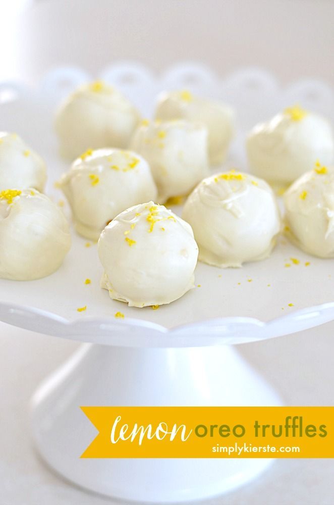 white desserts with yellow sprinkles on a plate