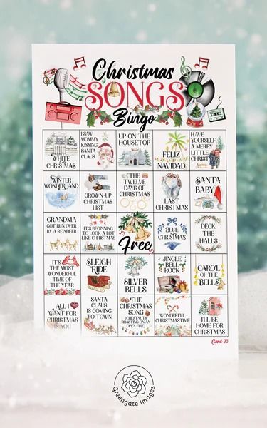 a christmas song board is shown with the words'christmas songs'written on it