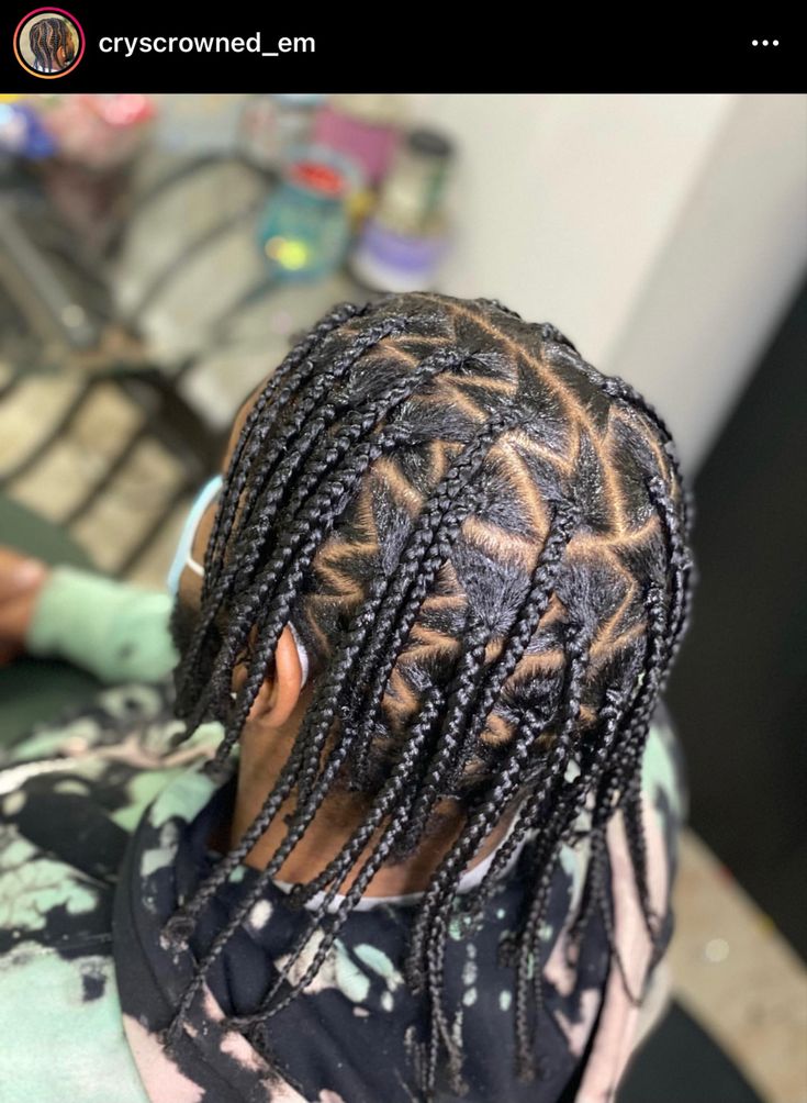 Plait Hairstyles For Men, Braids For Men Full Head, Box Braid Designs For Men, Mens Individual Braids, Singles Box Braids Men, Individual Braids Men, Boyfriend Hairstyles, Braiding Designs, Plaits Hairstyles Black