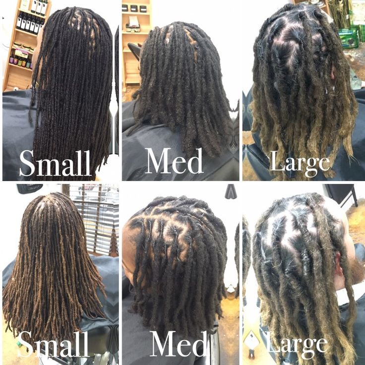 Locs Size Chart, Loc Sizes Chart, Lock Styles, Sassy Hairstyles, Thick Locs, Cornrow Hairstyles For Men, Locs Styles, Hair Length Chart, Dreadlock Styles