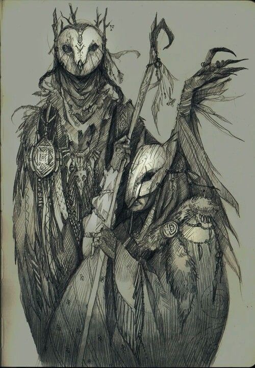 Owl people 다크 판타지, Arte Inspo, 판타지 아트, Creature Concept, Character Inspo, Creature Design, Creature Art, Dark Fantasy Art, A Drawing