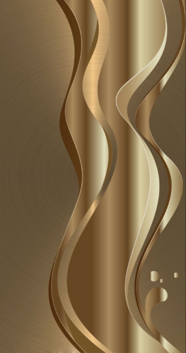 an abstract gold background with wavy lines