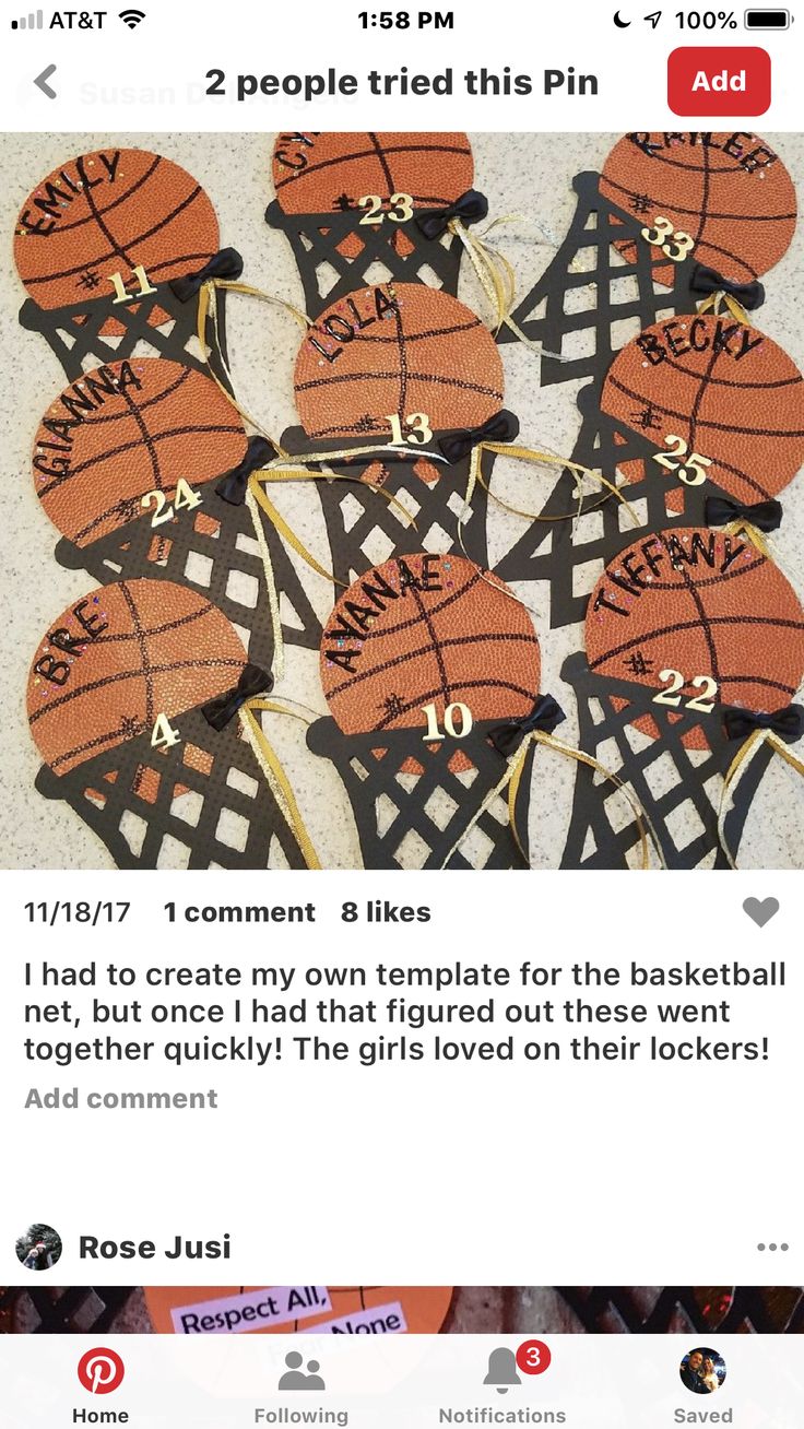 an instagram page with basketballs on it and the caption that reads, people tried this pin