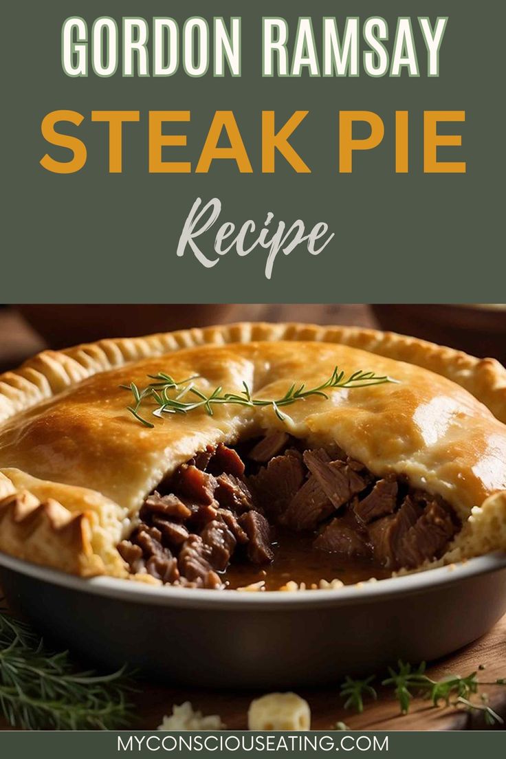 Steaming steak pie fresh from the oven Steak Pie Recipe, Gordon Ramsay Steak, Gordon Ramsey Recipes, Ale Pie, Steak Pie, Meat Pie Recipe, Dinner Experience, Steak And Ale, Gordon Ramsay Recipe