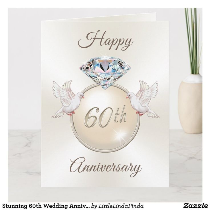 Stunning 60th Wedding Anniversary Cards in 3 60th Wedding Anniversary Gifts, Happy 60th Anniversary, Diamond Wedding Anniversary Cards, 60th Wedding Anniversary, Wedding Anniversary Quotes, Anniversary Scrapbook, Wedding Anniversary Wishes, 60 Wedding Anniversary, Anniversary Greeting Cards