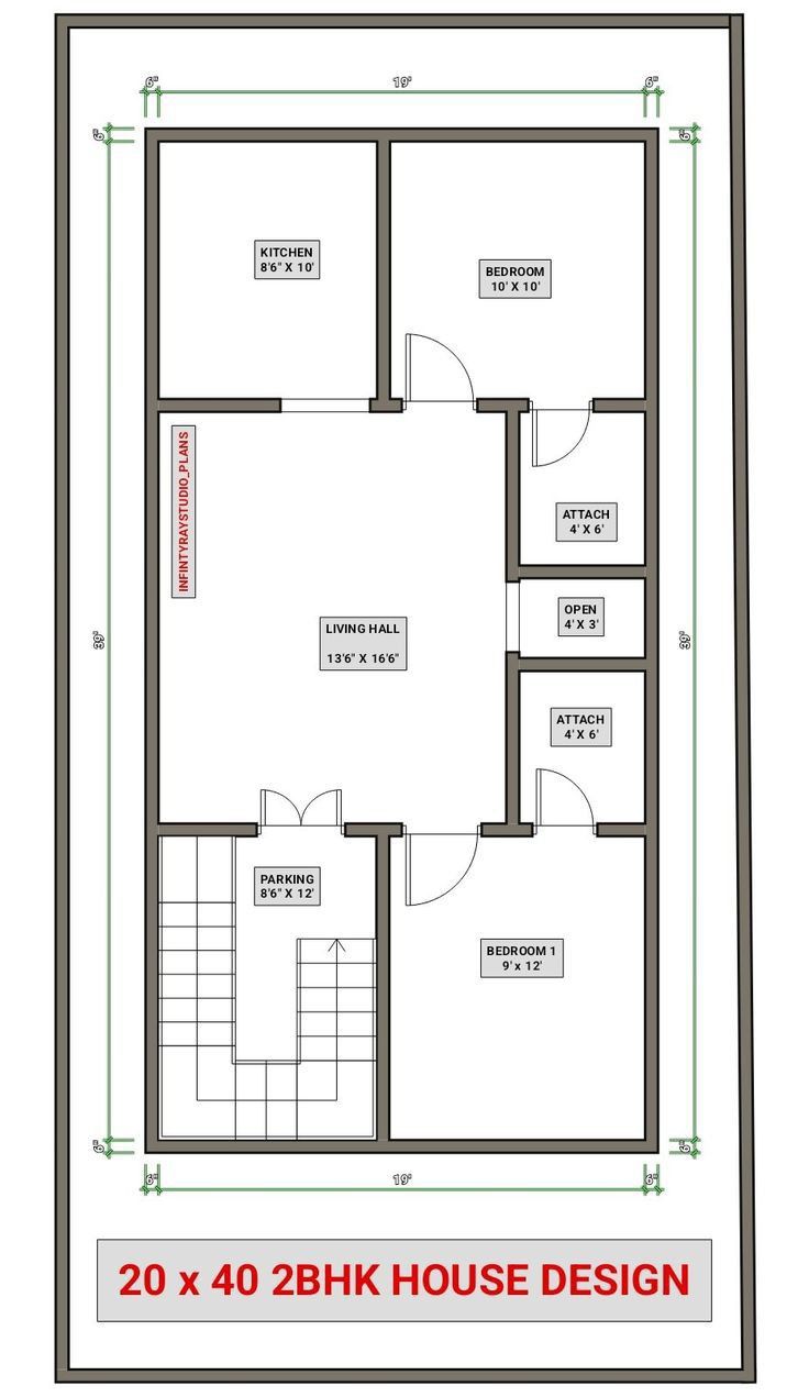 the floor plan for a house with measurements