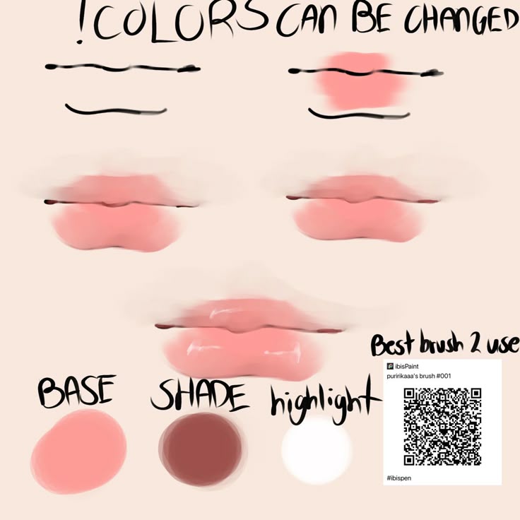 the different shades of lipstick are shown in this graphic style, including red and pink