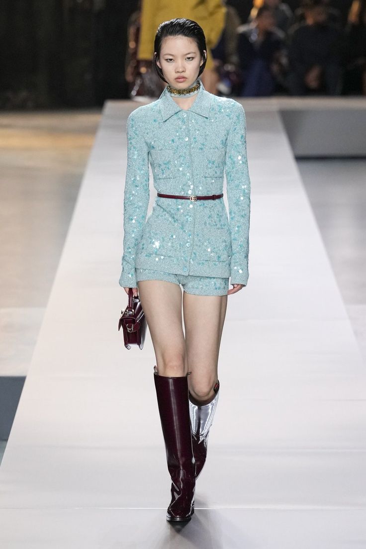 Gucci Fall 2024 Ready-to-Wear Collection | Vogue Gucci Women Outfit, Gucci Runway Outfits, Gucci Haute Couture, Runway Fashion 2024, Gucci Fall Winter 2024, Gucci Runway 2024, Ready To Wear 2024, Gucci Outfits Women, Runway Fashion Gucci